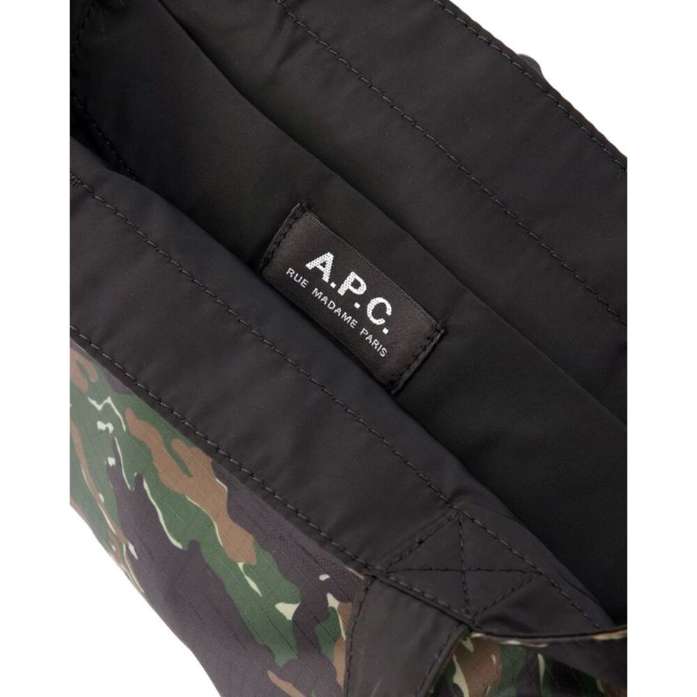 Lou Reversible Tote Bag - A.P.C. - Synthetic - Khaki - Picture 3 of 4